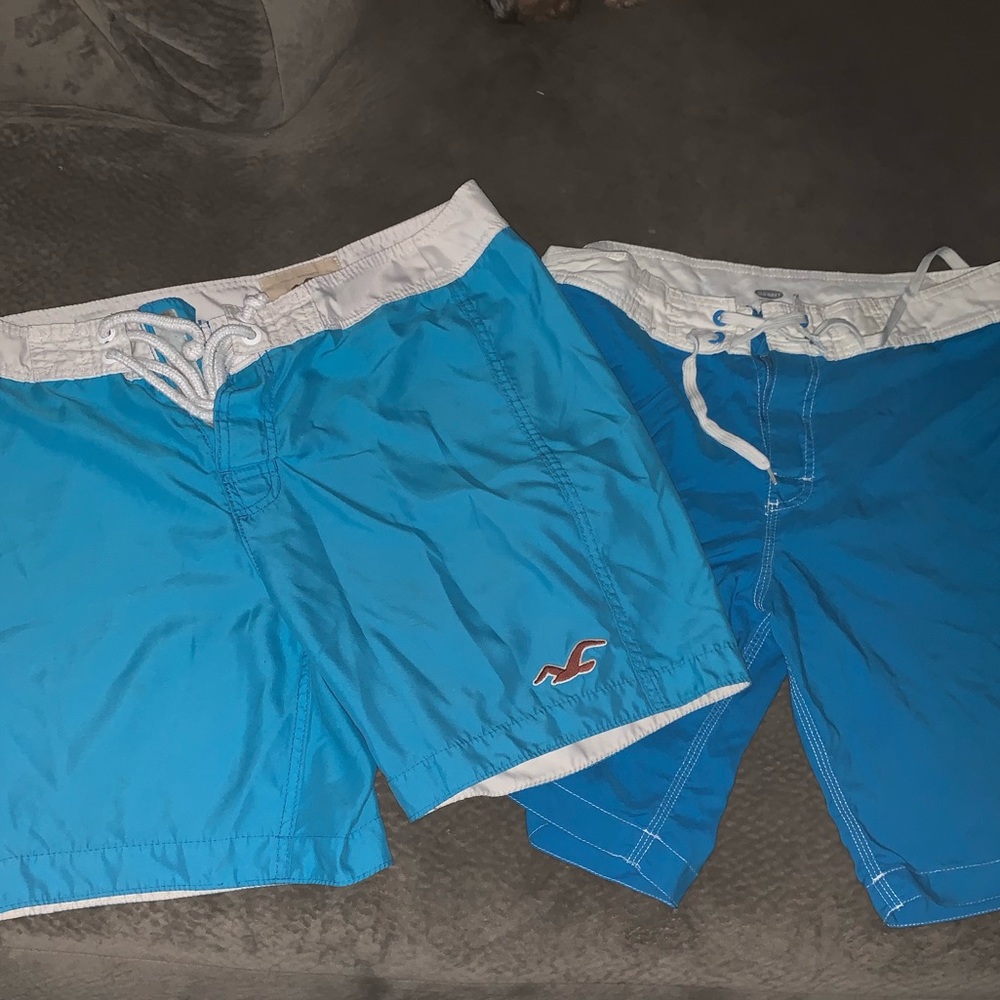 Hollister Swimming Trunks+Old Navy Swimming Trunks